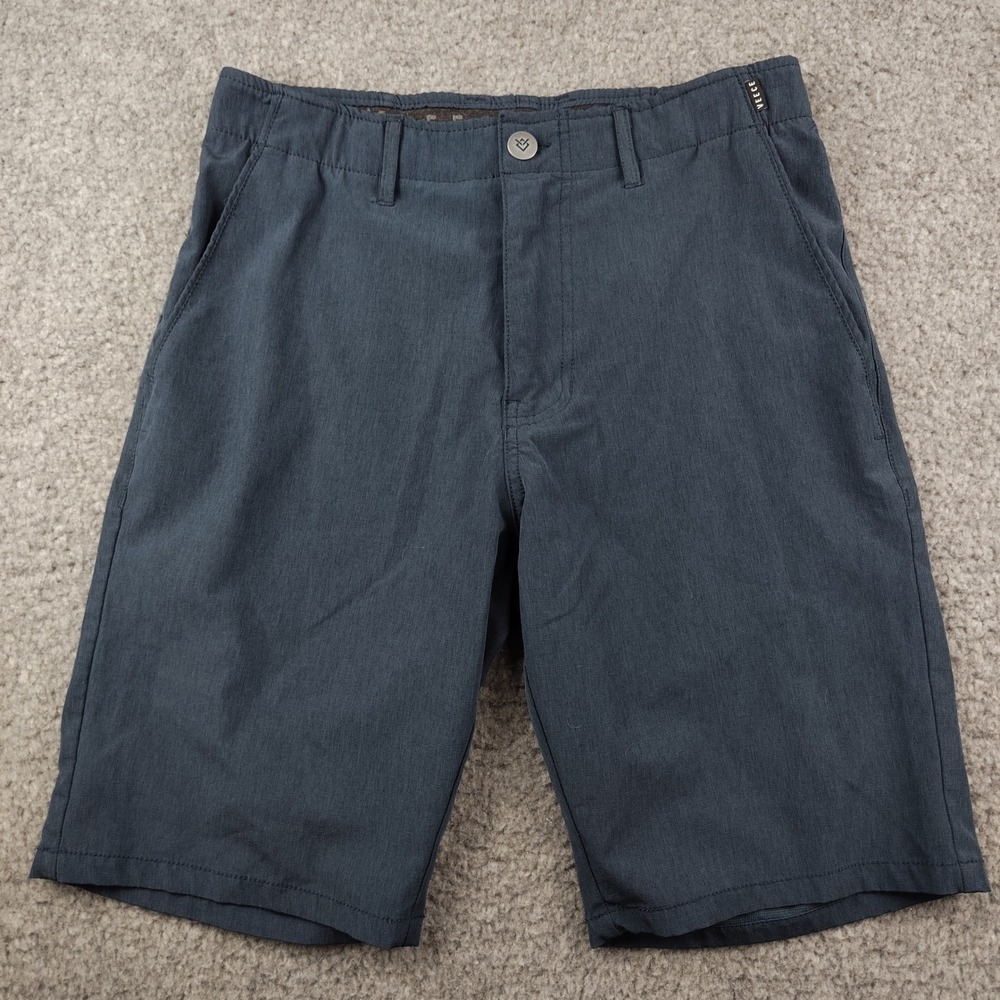 Veece Walk Shorts Mens 28 Navy Blue Hybrid Stretch EUC